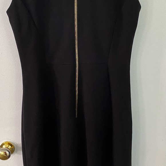 Calvin Klein black scuba shift dress - Picture 4 of 5